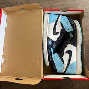Nike Air Jordan 1 High OG Light Blue and Black